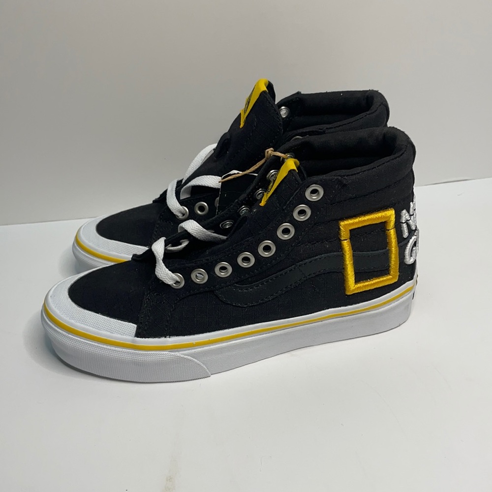 Vans National Geographic Sk8-Hi Reissue 13 National Geographic logo NWT hightop